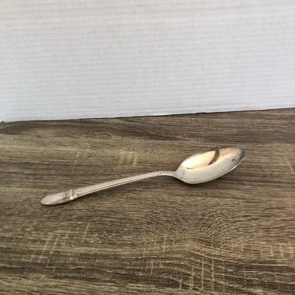 Vtg Wm Rogers Silver Flatware Spoon - Picture 2 of 11